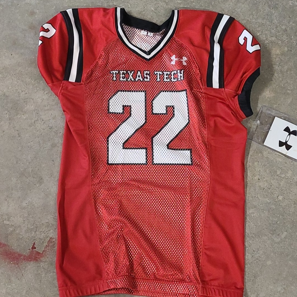 UA Texas Tech football jersey